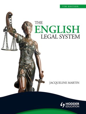 cover image of The English Legal System